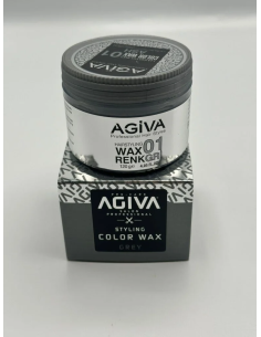 Agiva Styling Color Wax Grey 120g | Hair Styling Wax