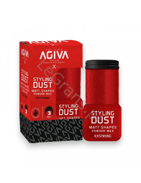 Agiva Styling Hair Powder Wax Exstrong – Red