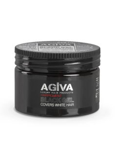 Agiva Hair Styling Black Gel 500ml | Black Color Touch-Up