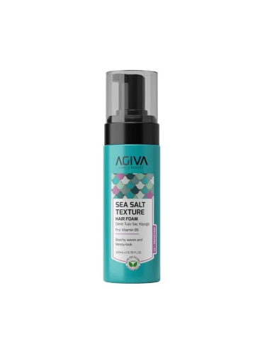 Agiva Sea Salt Texture Hair Foam – Hair Styling Mousse
