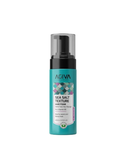 Agiva Sea Salt Texture Hair Foam – Hair Styling Mousse