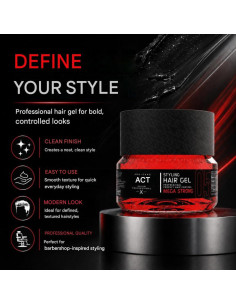 Agiva Styling Hair Gel Mega Strong – Red 200ml 2