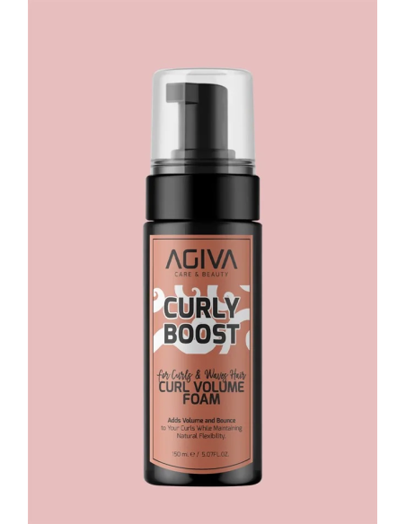 Agiva Curly Boost Volume Foam 150 ml – Curl & Volume