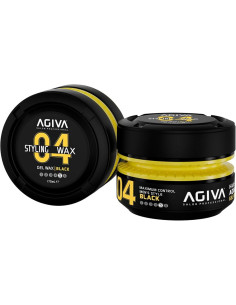 Agiva Styling Hair Gel Wax Black 175 ml – Strong Hold & Shine 2