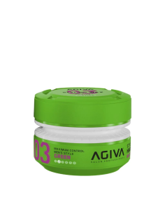Agiva Matte Paste Hair Wax Green 175 ml – Strong Hold & Matte Finish