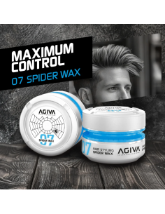 Agiva Styling Hair Wax Spider – White 175 ml 2