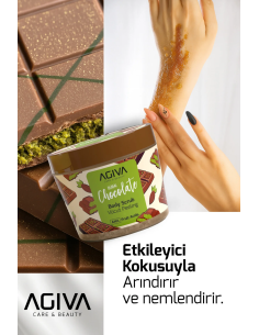 Agiva Dubai Chocolate Body Scrub 300 ml – Exfoliating Body Care 2