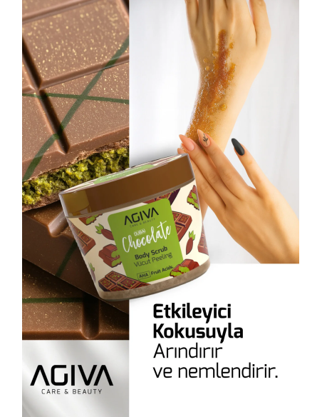 Agiva Care & Beauty Body Scrub Dubai Chocolate 300 ml