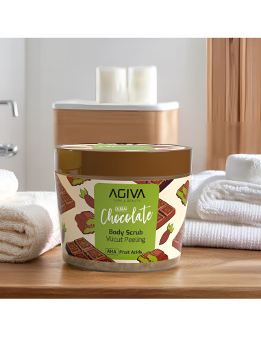 Agiva Care & Beauty Body Scrub Dubai Chocolate 300 ml