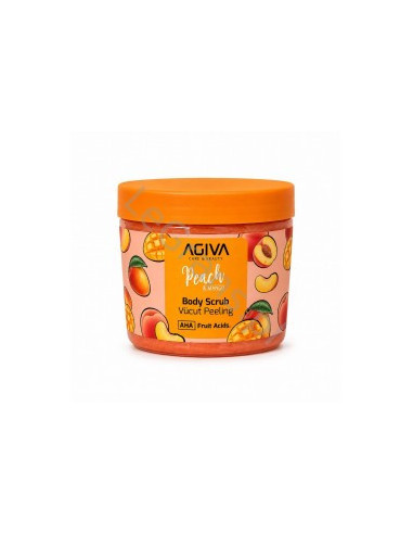 Agiva Peach Mango Body Scrub 300 ml – Exfoliating Body Care