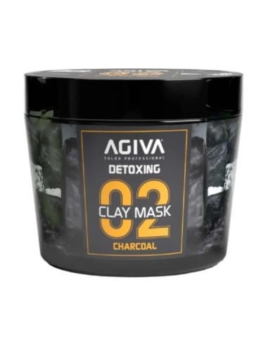 Agiva Carbon-Clay Detoxing Peeling Mask 300 ml – Deep Cleansing