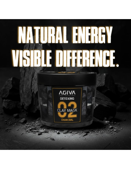 Agiva Peeling Carbon-Clay Detoxing Mask – 300 ml