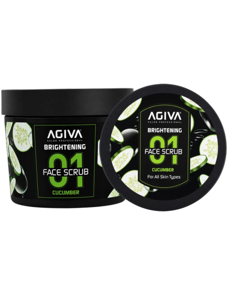 Agiva Cucumber Face Scrub 300 ml – Gentle Exfoliating Care