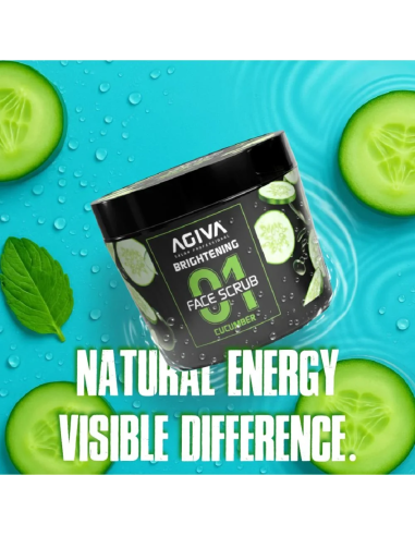 Agiva Cucumber Face Scrub 300 ml – Gentle Exfoliating Care