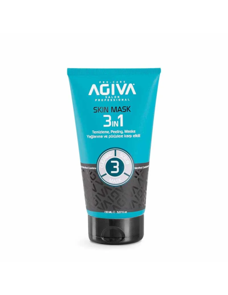 Agiva 3 in 1 Cleansing Peeling Mask – 150 ml