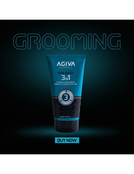 Agiva 3 in 1 Cleansing Peeling Mask – 150 ml