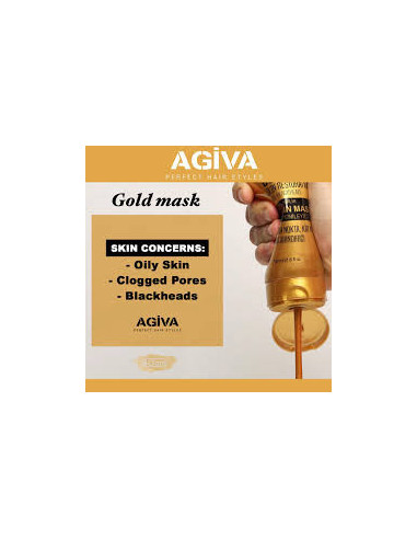 Agiva Peel-Off Gold Mask 150 ml – Refreshing Face Mask