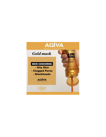 Agiva Peel-Off Gold Mask 150 ml – Refreshing Face Mask