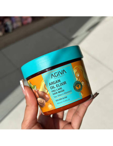 Agiva Argan Oil Elixir Hair Mask 300 ml – Nourishing Hair Care