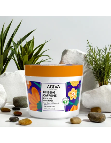 Agiva Caffeine Ginseng Hair Mask 300 ml – Pro Care Treatment