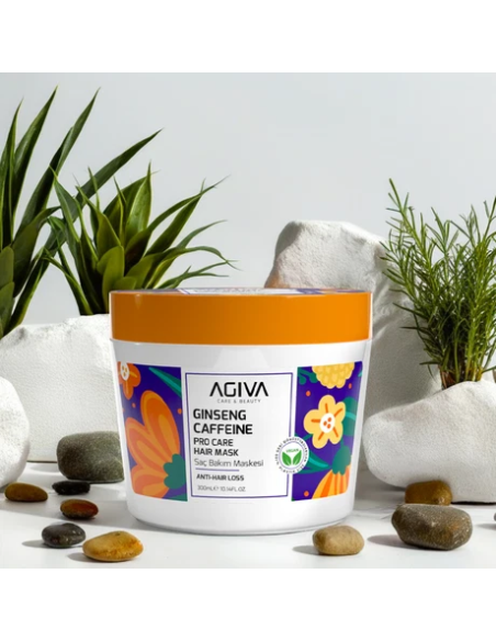 Agiva Caffeine Ginseng Hair Mask 300 ml – Pro Care Treatment
