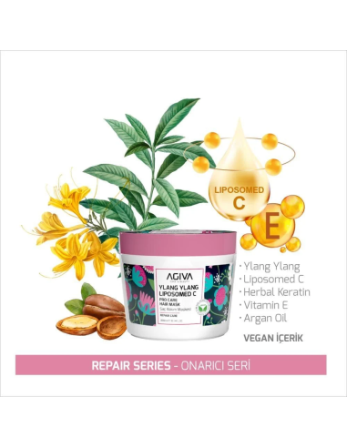 Agiva Ylang Ylang Liposomed C Pro Care Hair Mask – 300 ml