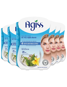 Agiss Face Wax Strips 24 Pieces – All Skin Types | Extract Blue 2