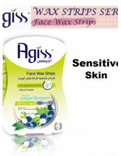 Agiss Face Wax Strips 24 Pieces – Sensitive Skin 2