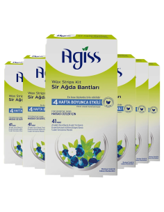 Agiss Wax Strips for Body – Sensitive Skin, Green – 41 Pieces 2