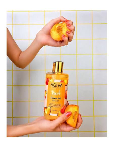 Agiva Care & Beauty Shower Gel Peach – 500 ml