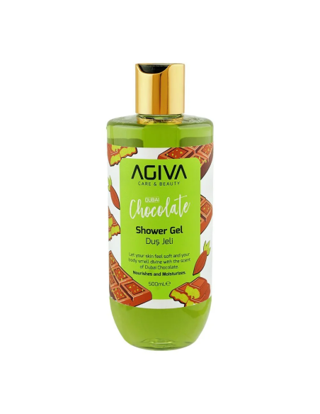 Agiva Dubai Chocolate Shower Gel 500 ml – Luxurious Body Wash