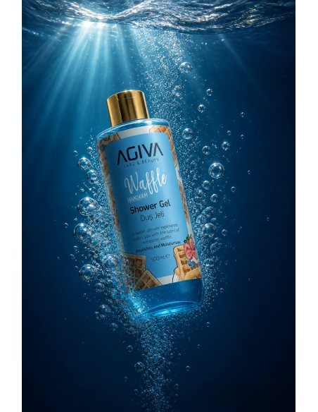 Agiva Mandarin Waffle Shower Gel 500 ml – Refreshing Body Wash