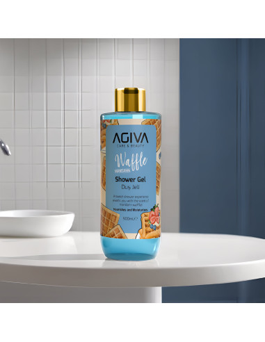Agiva Mandarin Waffle Shower Gel 500 ml – Refreshing Body Wash