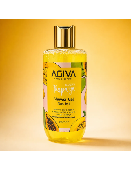 Agiva Care & Beauty Shower Gel Papaya – 500 ml