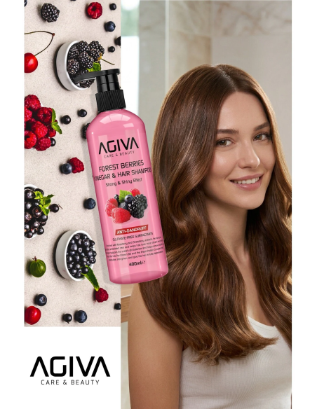 Agiva Forest Berries Hair Vinegar & Shampoo – 400 ml
