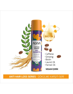 Agiva Caffeine Ginseng Dry Shampoo 200 ml – Pro Care 2