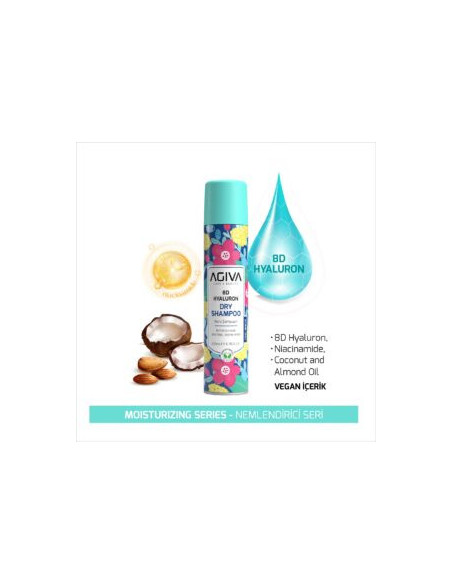 Agiva 8D Hyaluron Pro Care Dry Shampoo – 200 ml