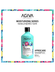 Agiva 8D Hyaluron Pro Care Shampoo 1000 ml – Hydrating Hair Care