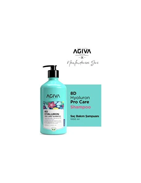 Agiva 8D Hyaluron Pro Care Shampoo – 1000 ml