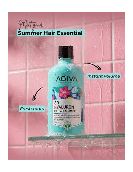Agiva 8D Hyaluron Pro Care Shampoo – 1000 ml