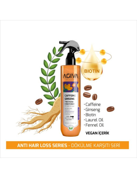 AGIVA Caffeine Ginseng Pro Care Two Phase Conditioner 400 ml