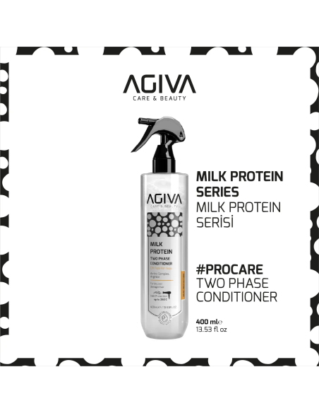 AGIVA Milk Protein Amino Complex Pro Care Two Phase Conditioner 400 ml