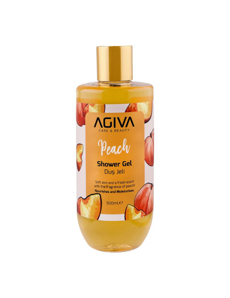 Agiva Care & Beauty Body Lotion Peach 500 ml