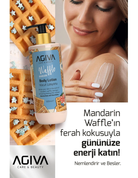 Agiva Care & Beauty Body Lotion Mandarin Waffle 500 ml