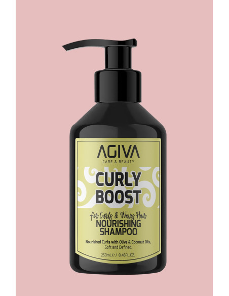 Agiva Curly Boost Nourishing Shampoo 250 ml
